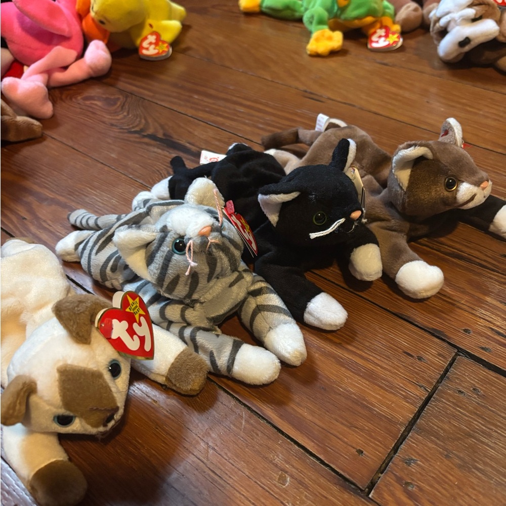 Ty Beanie Baby Cats